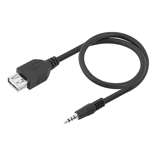 USB A 2.0 F/P2(3,5mm) 4C M